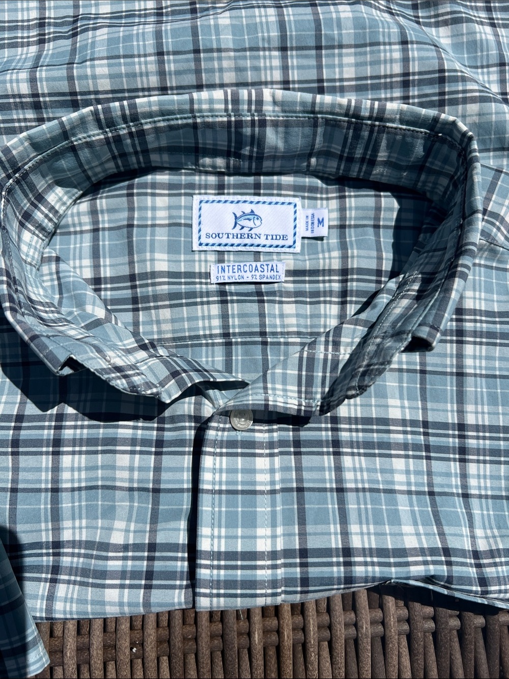 Southern Tide Men's Intercoastal Button-Down Shirt Size M - Picture 3 of 10